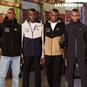 [HUMMER](블랙110,네이비100,110)24FW 남성 플리스자켓+트랙수트 3종 패키지