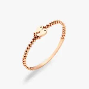 갤러리아 까사골드 18K 뮤즈 트윈 물고기반지