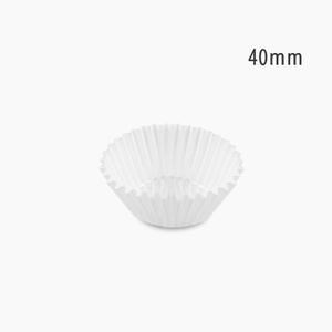 페트컵투명40mm백색 (180개)