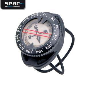 SEAC 쎄악섭 스킨 스쿠버 다이빙 시계 손목 번지 나침반 콤파스