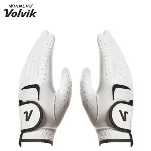 볼빅 시그니처 골프장갑 여성 양손 화이트