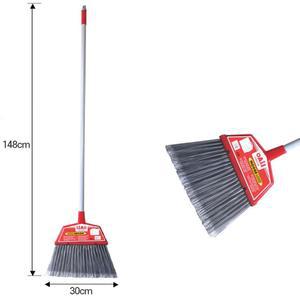 매장 학교 바닥청소 업소용 튼튼 스틸봉 긴빗자루 공장빗자루 장빗자루