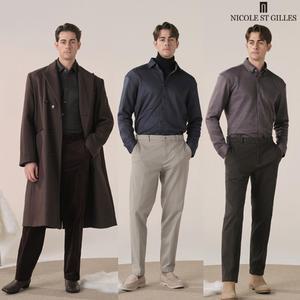 니콜생지르 24FW 기모본딩 윈터셔츠 3종