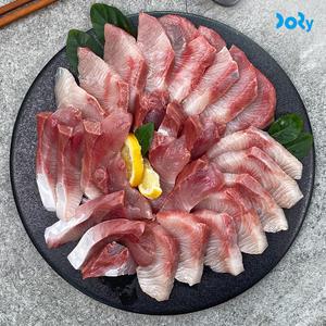 [품질보장] 국내산 양식 별미 대방어회 슬라이스 500g + 소스/해동지