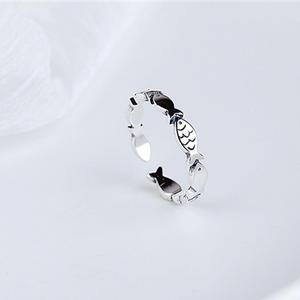 925실버 물고기 반지 피쉬링 악세서리 패션쥬얼리