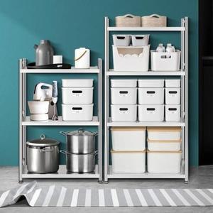 벽선반진열장주방정리 수납선반조립식정리대 올스텐선반 랙 다용도실 수납선반장 사다