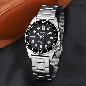 카시오 정품 MTD-135D-1A 남성 패션 손목시계 c137