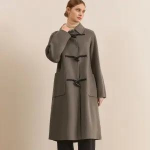 [더핸드메이드]캐시미어 울 블렌디드 핸드메이드 토글 코트