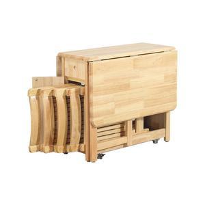 확장형 접이식식탁 이동식 대리석식탁 인덕션 원룸 세트 테이블