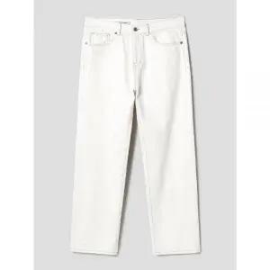 에잇세컨즈바지 남성 세미와이드핏 기모 남자 아이보리 데님 팬츠 RB522