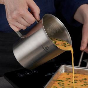 [바겐슈타이거] 스테인레스 쿠킹저그 계량컵 비커 계량도구 1000ml