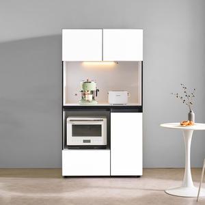 지오 비스포크 LED 1000 1200 광폭 전자레인지형 주방수납장 오브제 빌트인 렌지대