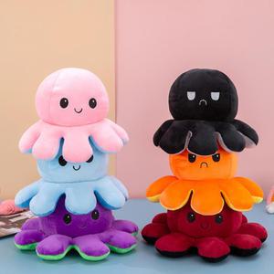 문어인형 양면문어 리버시블 애착인형