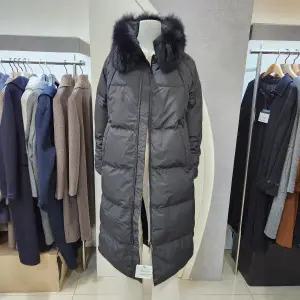 [안지크]심플하이넥 롱 구스다운(AI4DW5230)