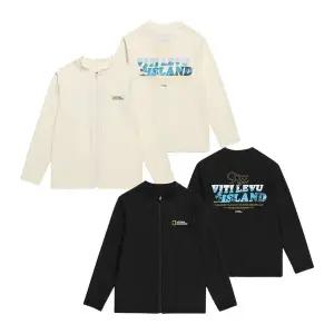 [내셔널지오그래픽키즈]K242URG630 그래픽 래쉬가드 풀집업-2 2종택 1