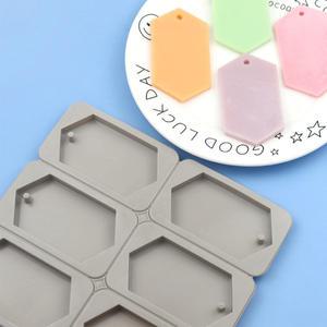 석고방향제 몰드 육각 타블렛6구 랜덤 실리콘몰드 틀 비누 캔들재료 DIY