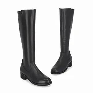 [셀러허브 1]엘칸토 HC14 여성 쿠션굿 4CM 베이직 백스판 롱부츠 LCWL01U34C