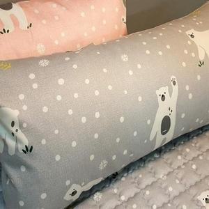 큰베개커버 귀여운 곰돌이 캐릭터 40수 트윌면 둥근 베개 커버 3070