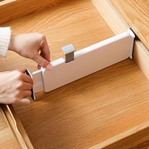 길이조절이 가능한 칸막이 서랍정리함 책상 탕비실 팬트리 옷장정리 속옷 양말 넥타이 트레이