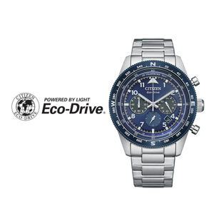 시티즌 CITIZEN 퓨처포스 크로노그래프 에코드라이브 블루 남성 메탈 패션시계 CA4554-84L