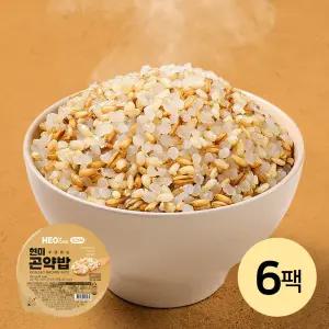 [허닭ON] 실온 현미 곤약밥 6팩