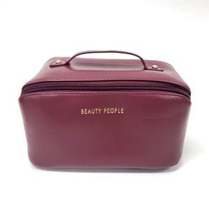 뷰티피플 클래시 앵글 레더 파우치