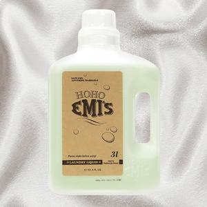 호호에미유아세제 신생아세제 애플민트 라임 순한제품 3L 1개