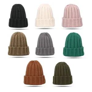 남자 여성 겨울 니트 비니 골지 대두 빅사이즈 등산 스키 롱비니모자 OFDJ-HT7