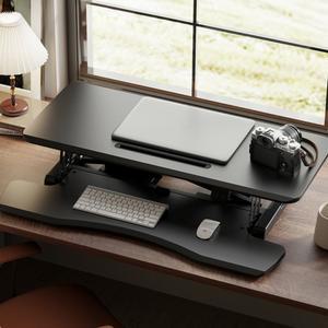 전동식 스탠드 책상 1인용 자동 스탠딩 노트북 테이블 높낮이조절 950