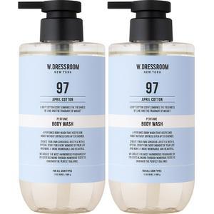 더블유드레스룸 퍼퓸 바디워시 97 에이프릴코튼 500g × 2개