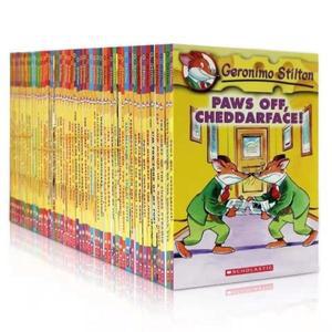 멀티파우치 제로니모스틸턴 영어원서 1-10권 80권 geronimo stilton 음원 스콜