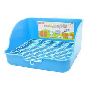 [유토피아]토끼 소동물 사각 화장실 배변 통 패드 블루 1P 사각토끼화장실 사각화장실 토끼화장실 토끼대형