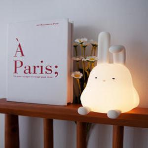 어리롭다 말랑토끼 LED 무드등 침실 수면 아가방 취침등 조카 어린이날선물