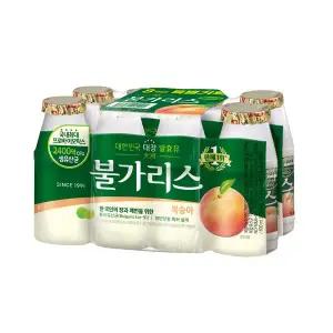 [남양]자연의 시작 불가리스 복숭아(150ml8개입) 1200ml