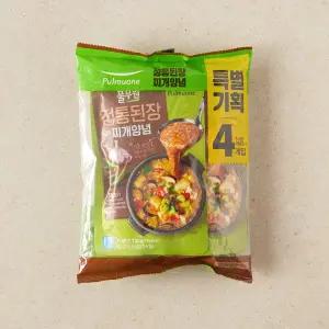 정통된장찌개양념 130g*4
