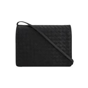 [보테가베네타] 여성 인트레치아토 블랙 크로스백 570183 V3UN1 1275