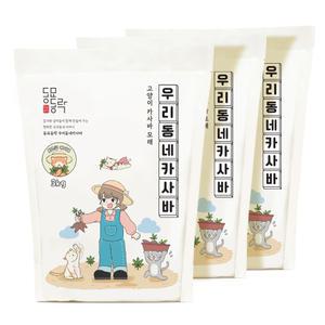 동묘동락 우리동네 카사바 3kg x 3개 [1BOX] / 고양이 모래