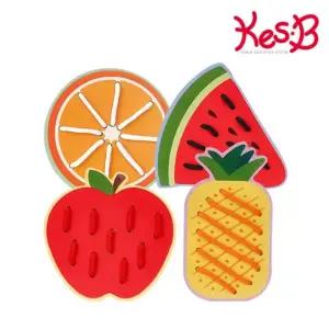 (캐스B)튼튼 로프실꿰기과일/퍼즐/아기/장난감/유아/어린이/교구/선물/실꿰기/블럭/놀이/꿰기/매듭/공예