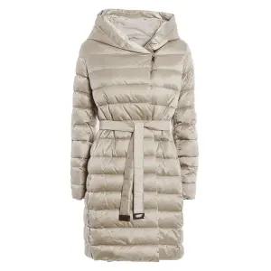 막스마라 더 큐브 여성 노베 리버시블 다운 롱패딩 베이지 2394960236600 009 STK