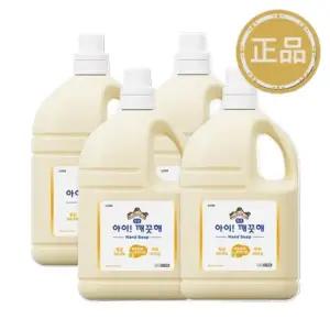 아이깨끗해 순 4.5L 대용량 핸드워시x 4개 / 용기형 리필