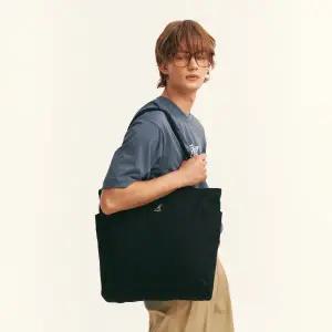 [롯데백화점]캉골 바이오 캔버스 에코백 Ⅱ 0053 블랙 (KREBEB00530)