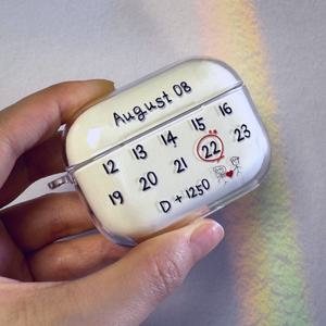 비밀보따리 커플 에어팟 버즈 케이스 제작 커스텀 기념일 선물