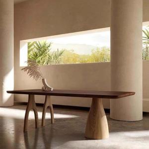 8인용 10인용 식탁 원목 인용 카페 테이블 대형 북유럽