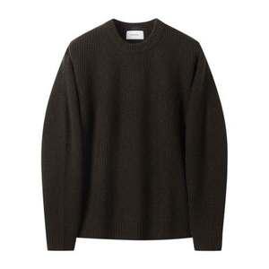 [커스텀멜로우](강남점) 브라운 헤비 울 스웨터 CWWAW24804BRD