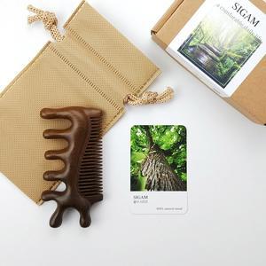 시골감성마켓 모두빗 괄사 두피 얼굴 마사지기 빗