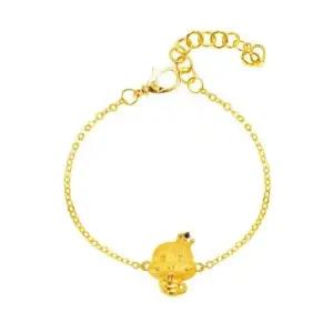 [갤러리아] [삼성금거래소] 탄생석 왕관 뱀 돌팔찌 3.75g