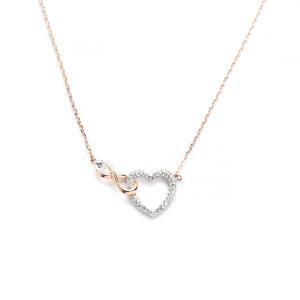 [스와로브스키] 5518865 Infinity 인피니티 하트 목걸이