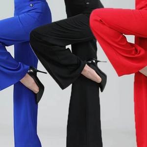 댄스 라틴 라인댄스바지 라인 라인댄스 댄스복 하이