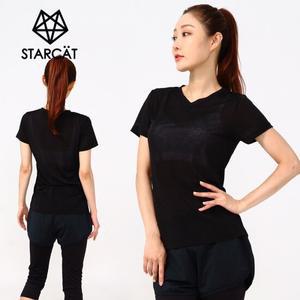 요가복상의필라테스복TS04WS8속건브이넥티