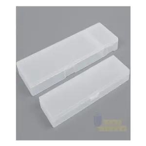 ONUL MARKET 반투명 플라스틱 사각필통 사무용품정리함미니